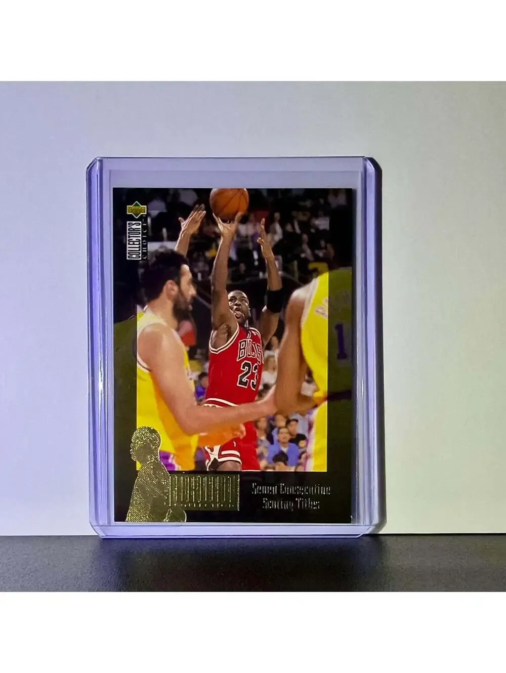 Michael Jordan 1995-96 Collector's Choice Jordan Collection Card Chicago Bulls